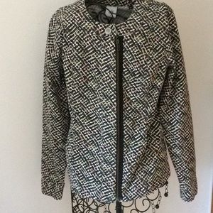 Cabi long sleeve zip up jacket Size Small S/CH/P
